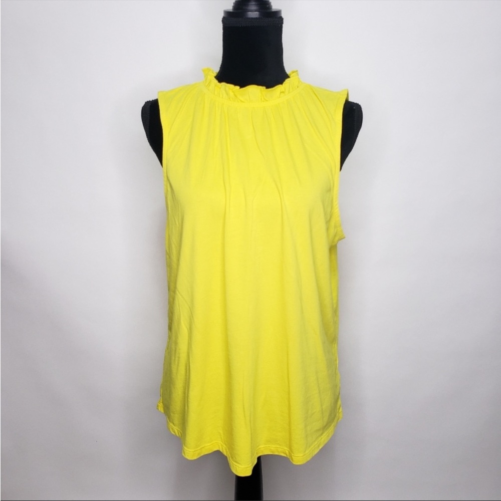 1901 sunny yellow sleeveless top
